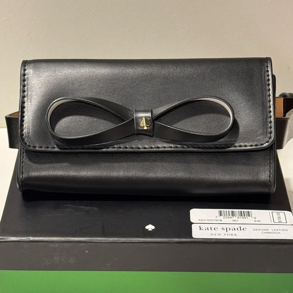Kate Spade Adjustable Belt Bag Black - Picture 6 of 11